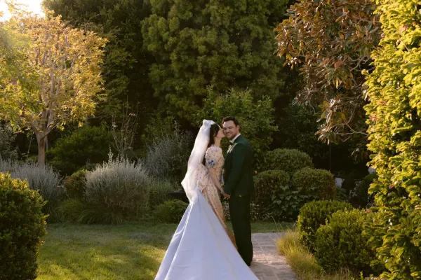 Boda en jardín